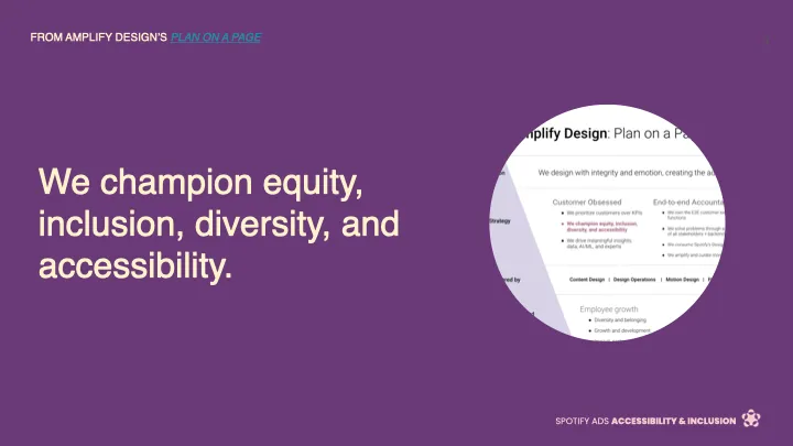 Spotify Ads Accessibility Northstar — image 1.3