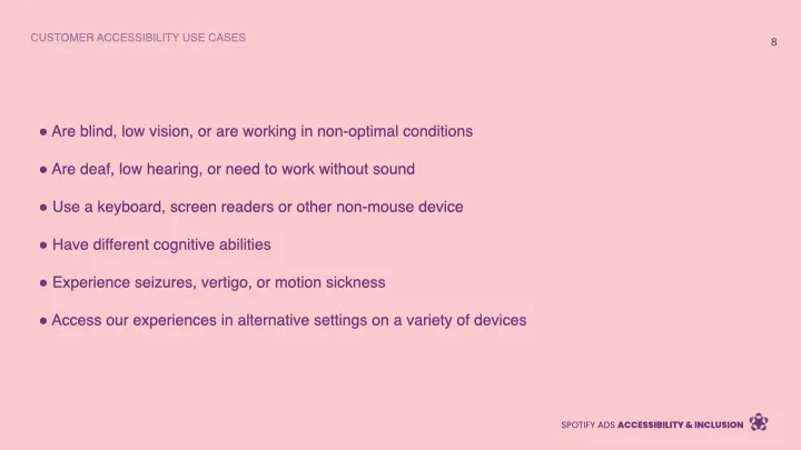 Spotify Ads Accessibility Northstar — image 1.8