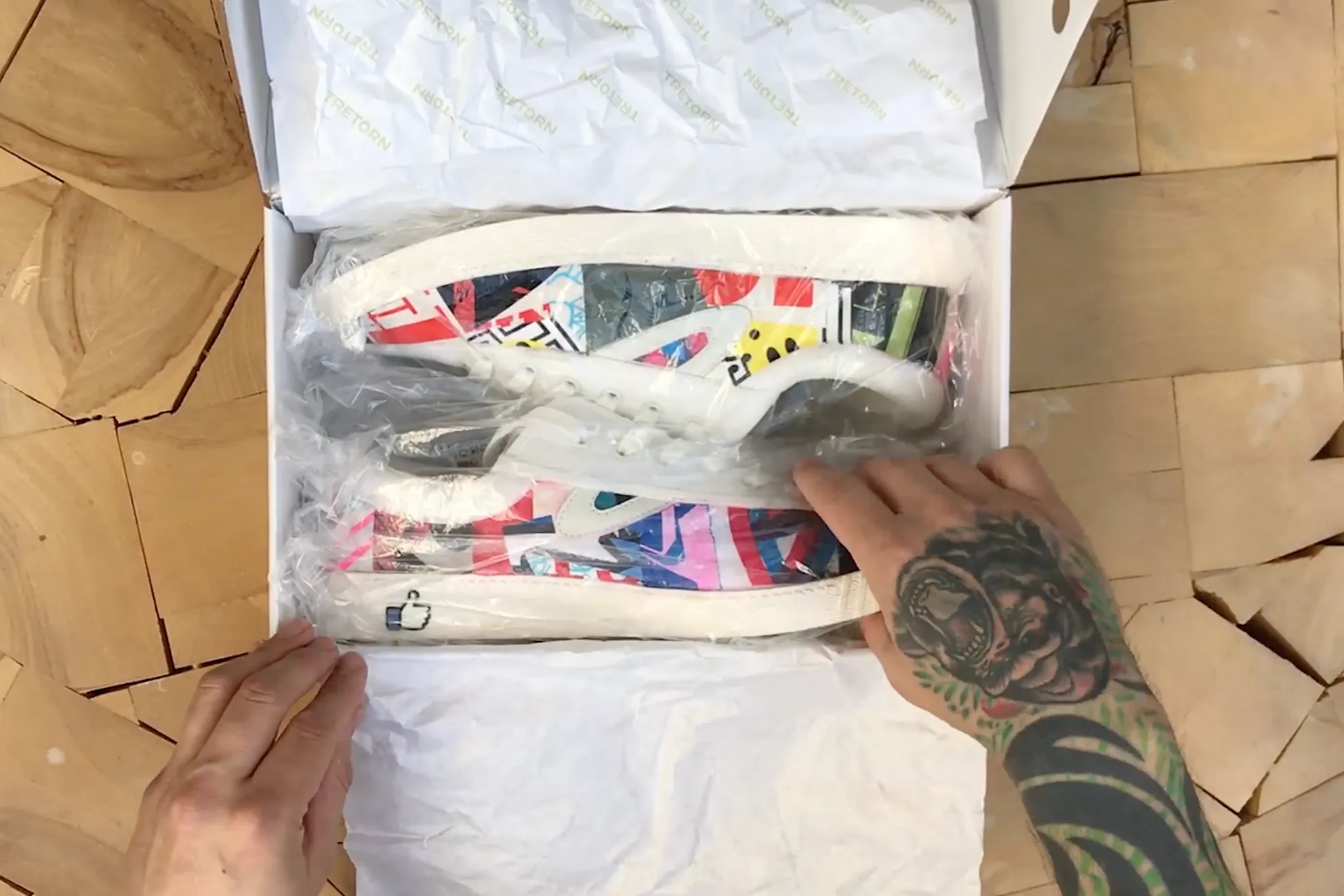 Tretorn custom kicks