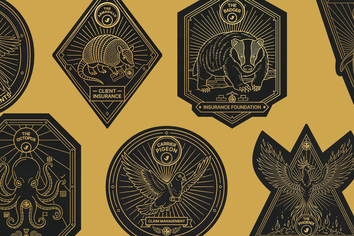 RCM Squad Identity Badges