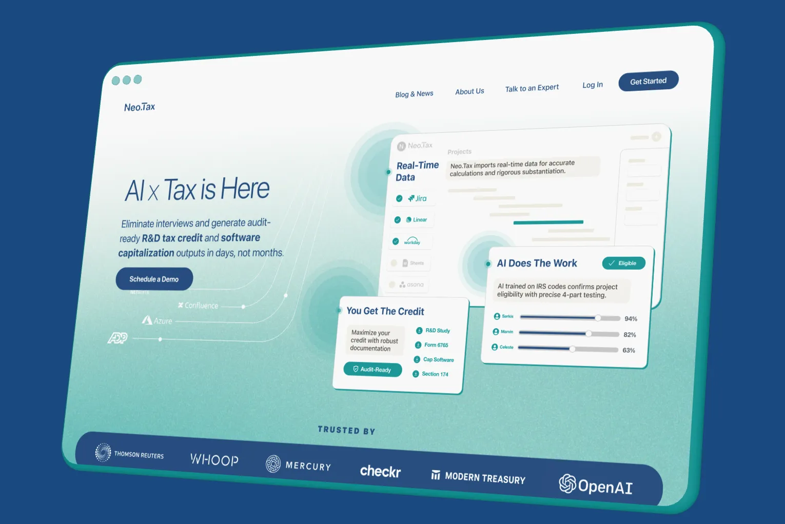 Neo.Tax Website Redesign