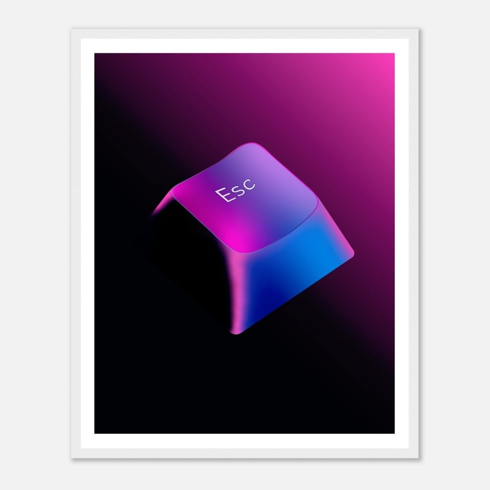 Exit Strategy. Framed Poster, 16x20″
